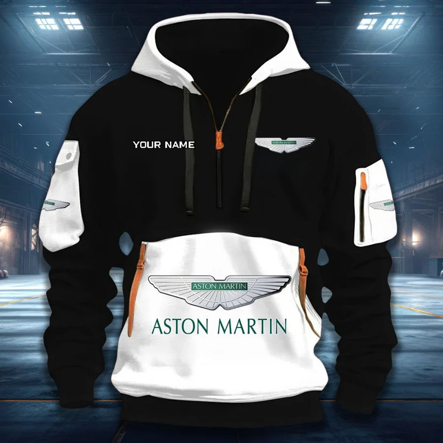 LIMITED RUN - NEW CUSTOMIZED F102 AMR MARTIN QUARTER ZIP HOODIE