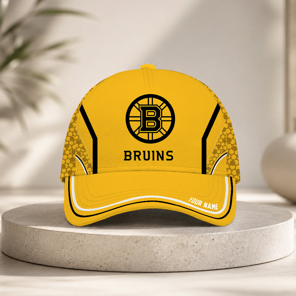 VIRAL EDITION - NEW CUSTOMIZED NHL02 BTB BOSTON BRUINS CLASSIC CAP