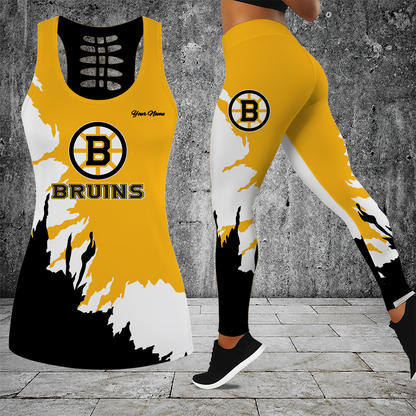 [SUPER SALE] NEW CUSTOMIZED NHL02 BTB BOSTON BRUINS MEN'S DRAWSTRING CARGO SHORTS