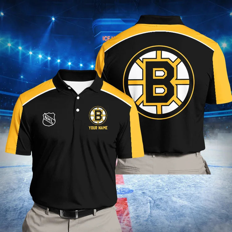 LIMITED EDITION - NEW CUSTOMIZED NHL02 BT BRUINS UNISEX T-SHIRT, POLO, HOODIE & SWEASHIRTS