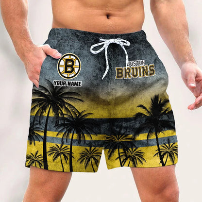 LIMITED EDITION - NEW PREMIUM NHL02 BT BRUINS SHORT PANTS