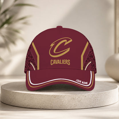 SPECIAL EDITION - NEW CUSTOMIZED NBA02 CCA CLEVELAND CAVALIERS CLASSIC CAP