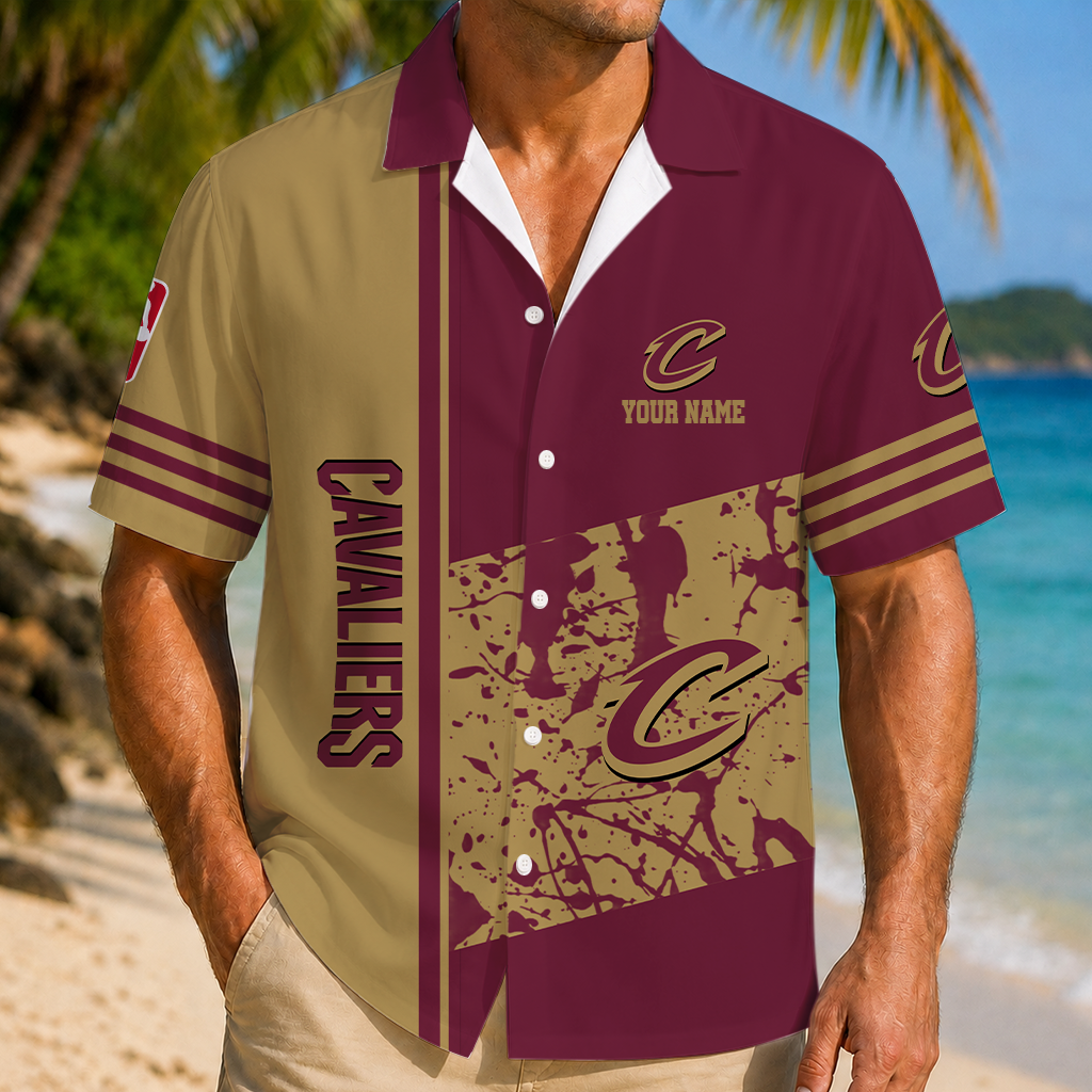 LIMITED EDITION - NEW CUSTOMIZED NBA02 CCA CLEVELAND CAVALIERS UNISEX HAWAIIAN SHIRT