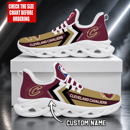 FINAL SALE - NEW CUSTOMIZED NBA02 CCA CLEVELAND CAVALIERS MAX SOUL SHOES