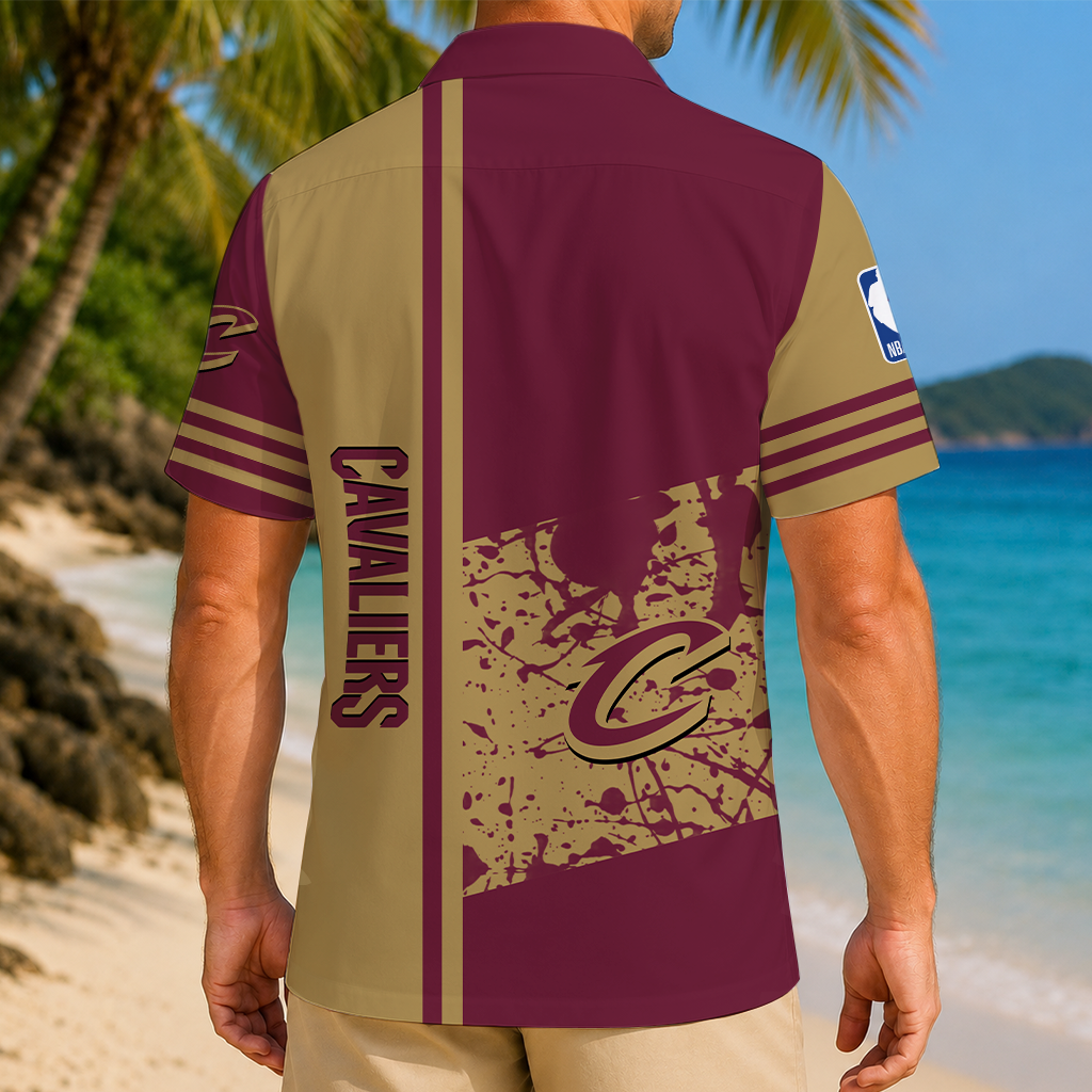 LIMITED EDITION - NEW CUSTOMIZED NBA02 CCA CLEVELAND CAVALIERS UNISEX HAWAIIAN SHIRT