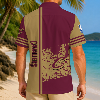 LIMITED EDITION - NEW CUSTOMIZED NBA02 CCA CLEVELAND CAVALIERS UNISEX HAWAIIAN SHIRT