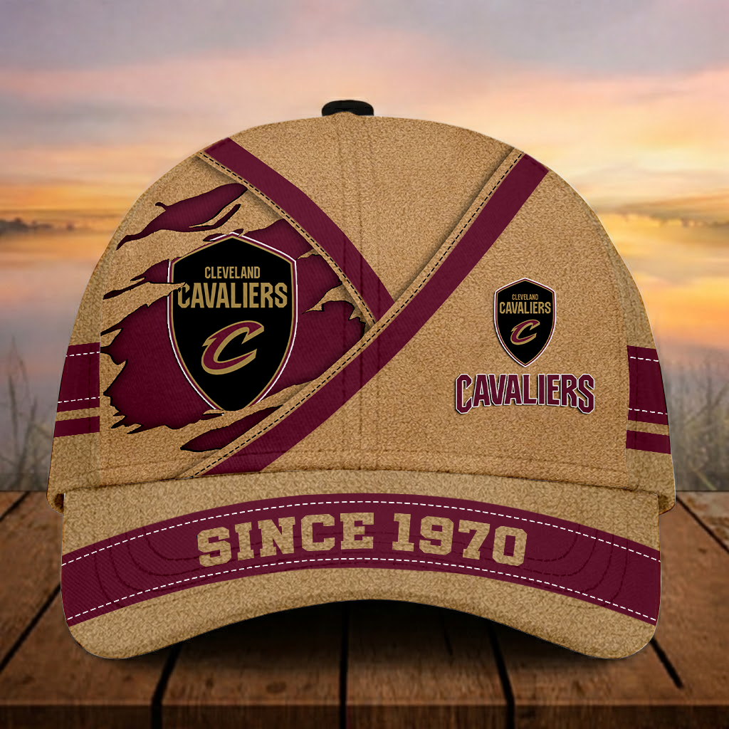 LIMITED EDITION - NEW CUSTOMIZED NBA02 CCA CLEVELAND CAVALIERS CLASSIC CAP