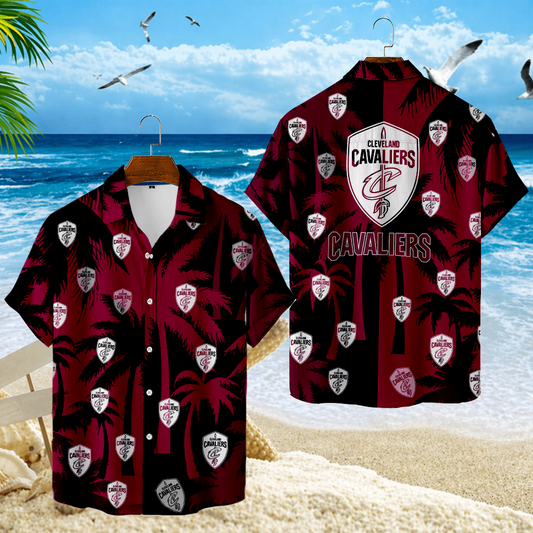 LIMITED EDITION - NEW CUSTOMIZED NBA02 CCA CLEVELAND CAVALIERS UNISEX HAWAIIAN SHIRT