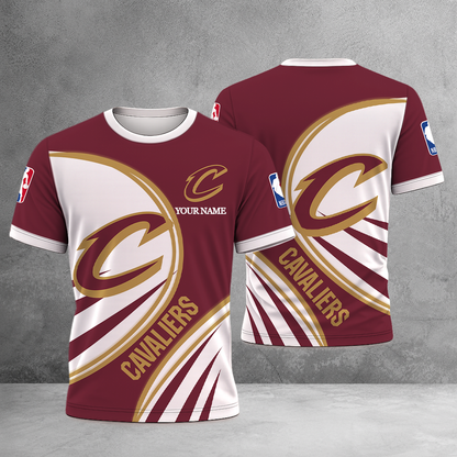 LIMITED EDITION - NEW CUSTOMIZED NBA02 CCA CLEVELAND CAVALIERS T-SHIRT, POLO SHIRT, ZIP POLO SHIRT, SWEATSHIRT, HOODIE & ZIP HOODIE
