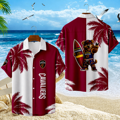 LIMITED EDITION - NEW CUSTOMIZED NBA02 CCA CLEVELAND CAVALIERS UNISEX HAWAIIAN SHIRT