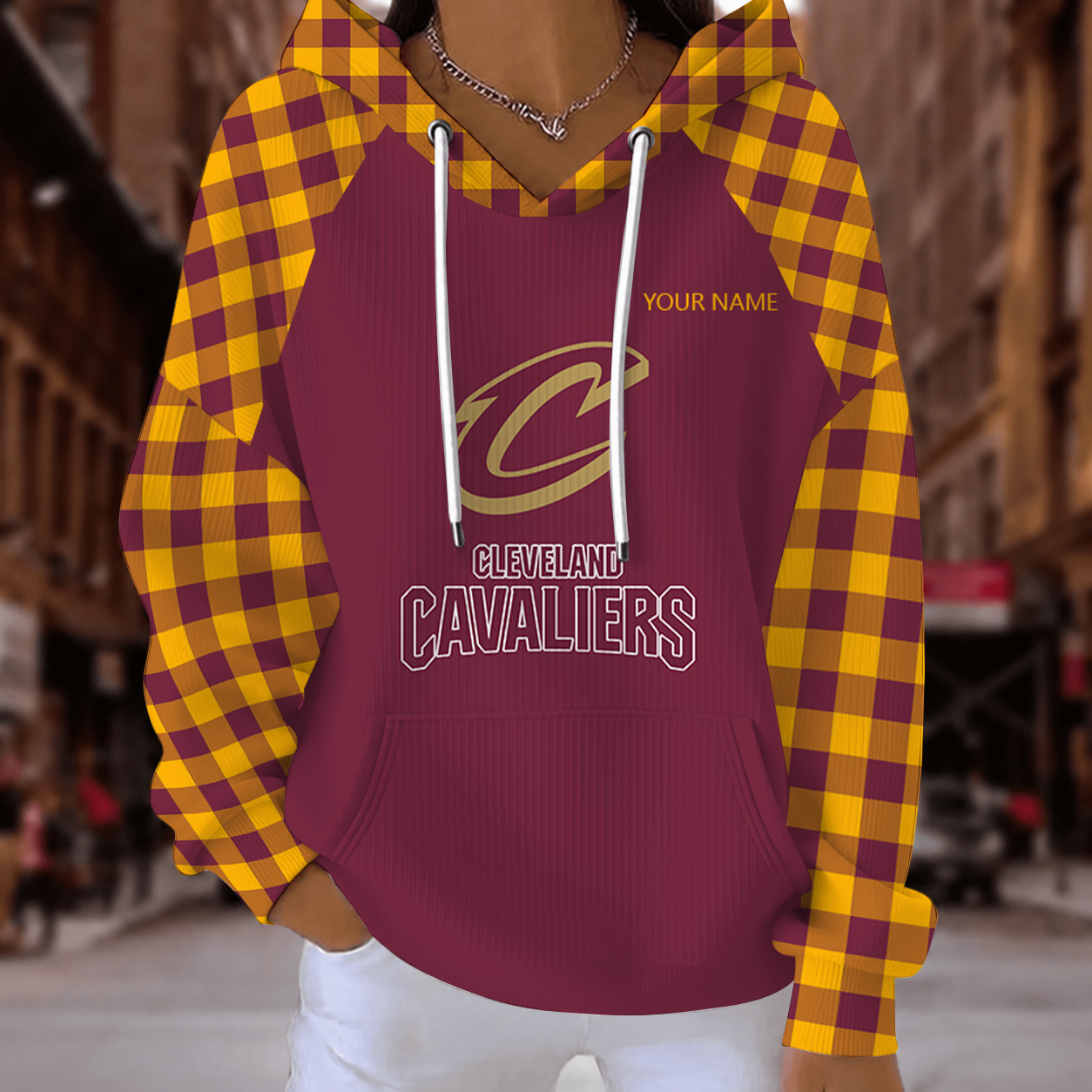 [HOT DEAL] NEW CUSTOMIZED NBA02 CCA CLEVELAND CAVALIERS  RIBBED HOODIE & SWEATSHIRT