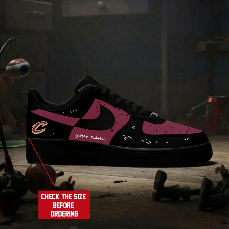 [HOT DEAL] NEW CUSTOMIZED NBA02 CCA CLEVELAND CAVALIERS AF1 SHOES