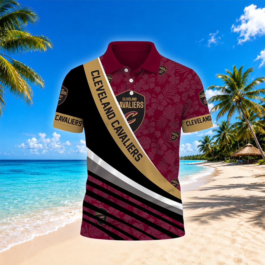 [HOT DEAL] NEW CUSTOMIZED NBA02 CCA CLEVELAND CAVALIERS POLO SHIRT