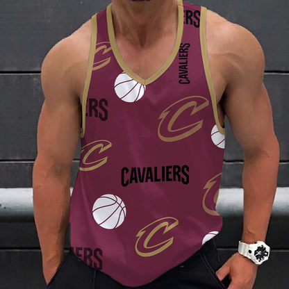 LIMITED EDITION - NEW CUSTOMIZED NBA02 CCA CLEVELAND CAVALIERS UNISEX TANK TOP