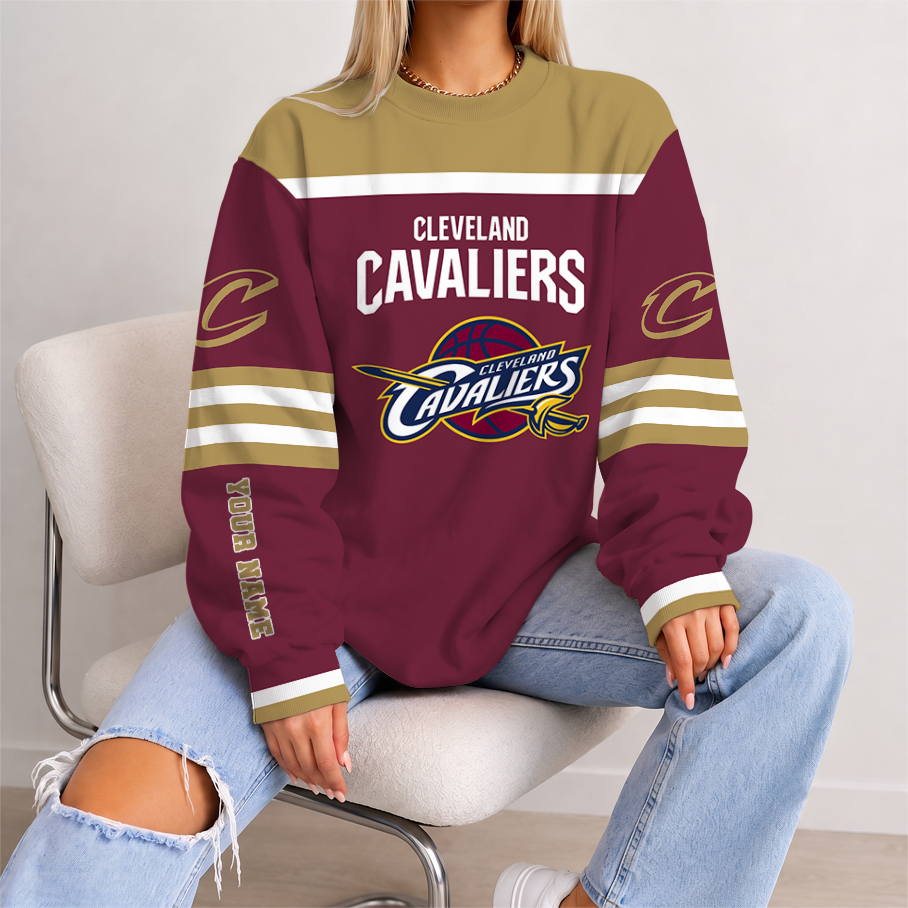 [HOT DEAL] NEW CUSTOMIZED NBA02 CCA CLEVELAND CAVALIERS UNISEX SWEATSHIRT