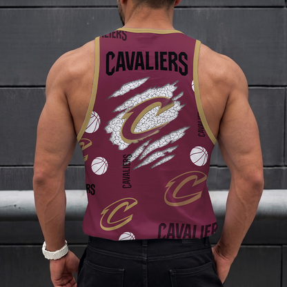LIMITED EDITION - NEW CUSTOMIZED NBA02 CCA CLEVELAND CAVALIERS UNISEX TANK TOP