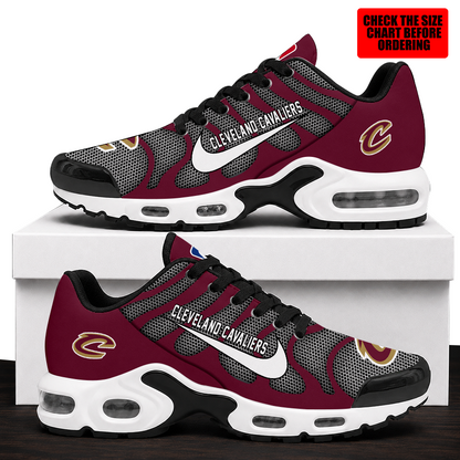 [HOT DEAL] NEW CUSTOMIZED NBA02 CCA CLEVELAND CAVALIERS AIR MAX PLUS SNEAKERS