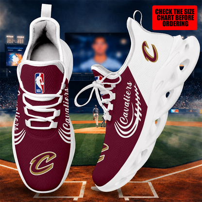 [HOT DEAL] NEW CUSTOMIZED NBA02 CCA CLEVELAND CAVALIERS MAX SOUL SHOES