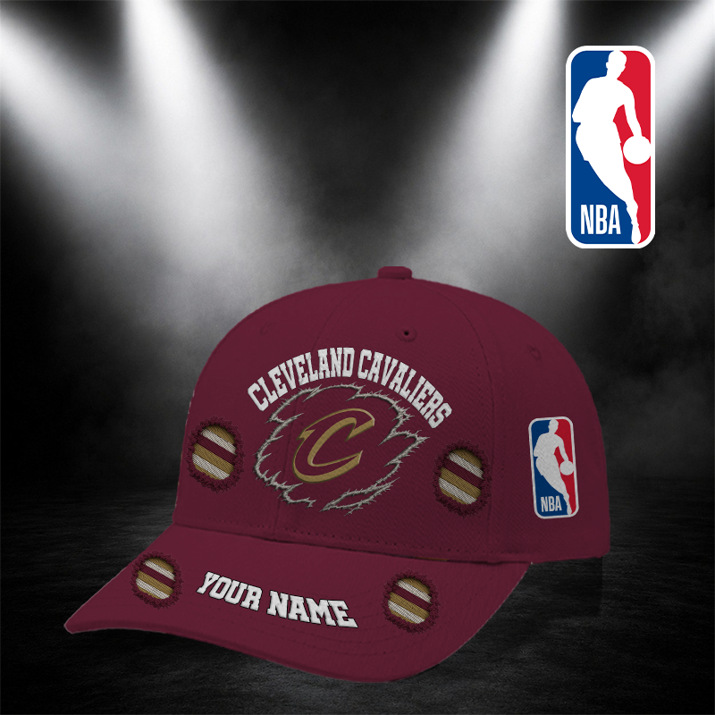 [HOT DEAL] NEW CUSTOMIZED NBA02 CCA CLEVELAND CAVALIERS CLASSIC CAP