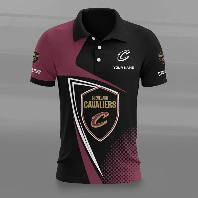 [HOT DEAL] NEW CUSTOMIZED NBA02 CCA CLEVELAND CAVALIERS POLO SHIRT