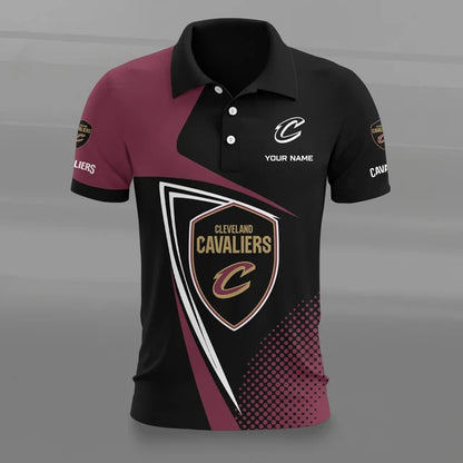 [HOT DEAL] NEW CUSTOMIZED NBA02 CCA CLEVELAND CAVALIERS POLO SHIRT