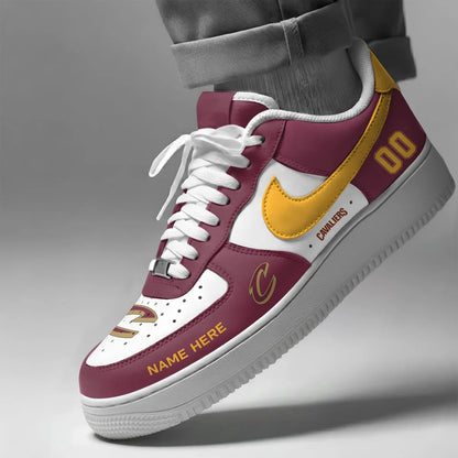 [HOT DEAL] NEW CUSTOMIZED NBA02 CCA CLEVELAND CAVALIERS AF1 SHOES