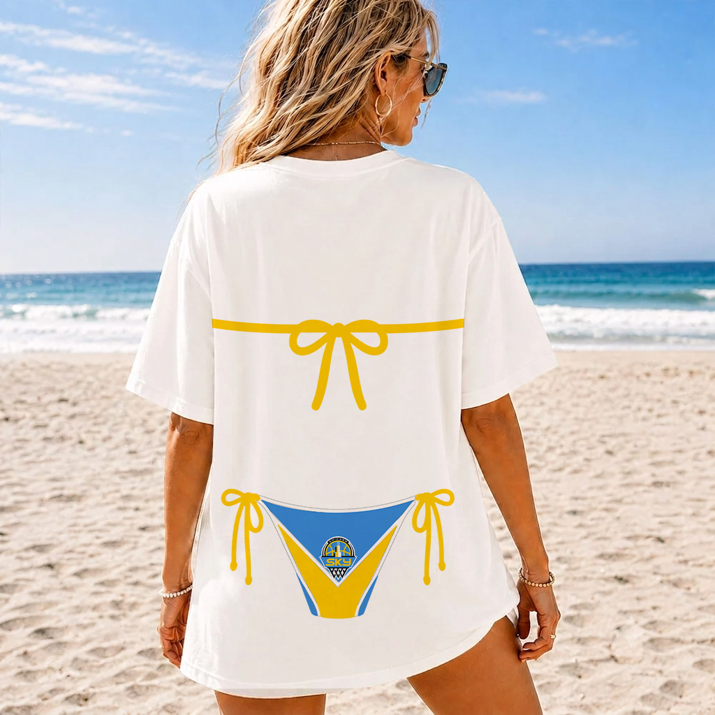 [FAN FAVORITE] NEW CUSTOMIZED WNBA02 CCS CHICAGO SKY T-SHIRT