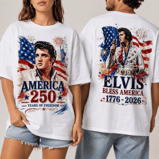 [FAN FAVORITE] NEW CUSTOMIZED ELVIS PRESLEY T-SHIRT, SWEATSHIRT, HOODIE & ZIP HOODIE