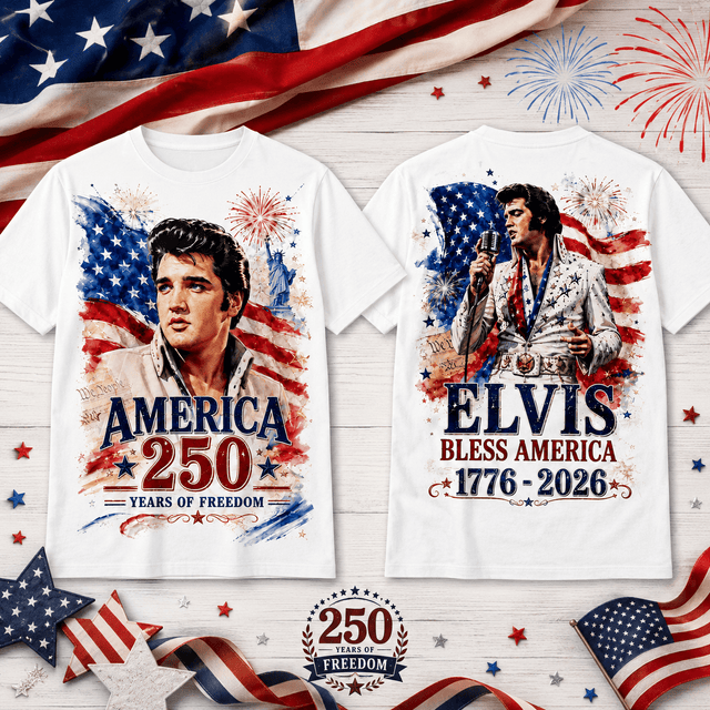 [FAN FAVORITE] NEW CUSTOMIZED ELVIS PRESLEY T-SHIRT, SWEATSHIRT, HOODIE & ZIP HOODIE