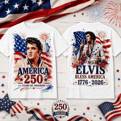[FAN FAVORITE] NEW CUSTOMIZED ELVIS PRESLEY T-SHIRT, SWEATSHIRT, HOODIE & ZIP HOODIE