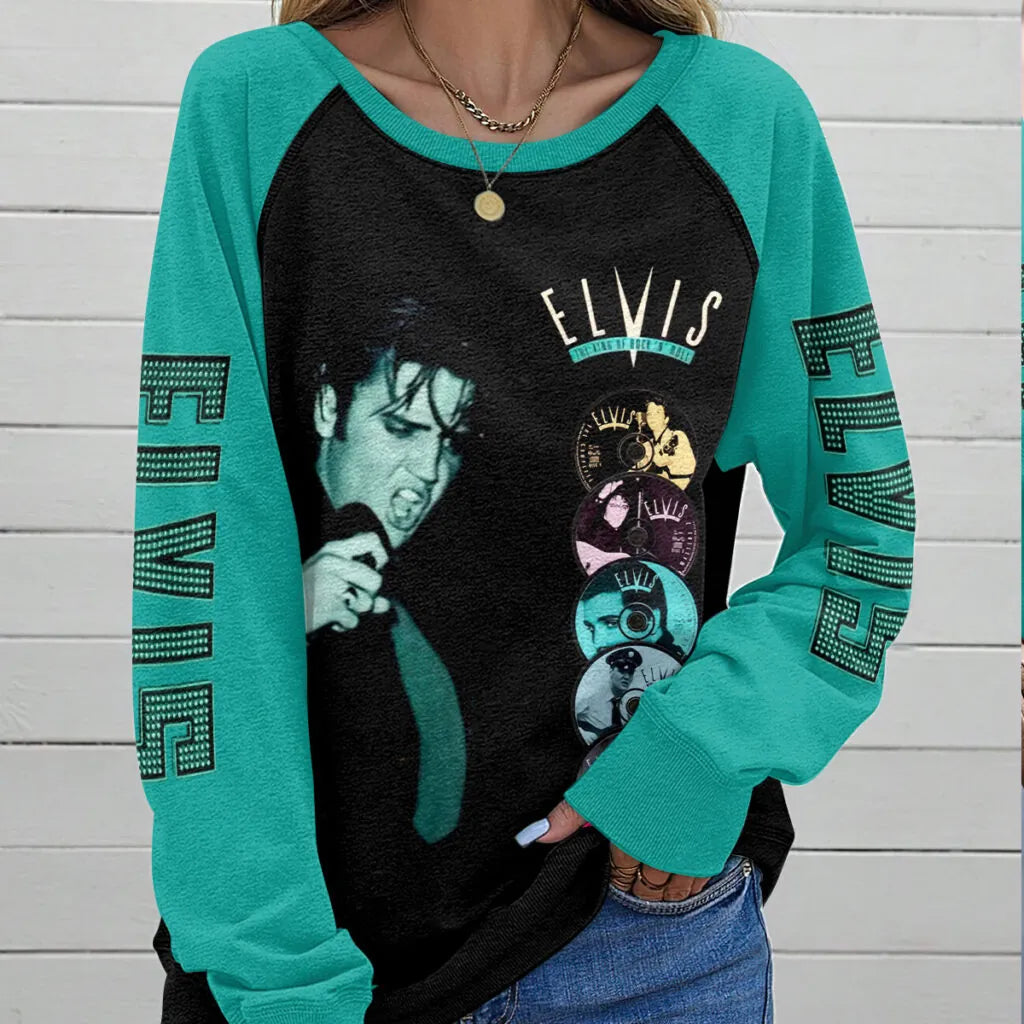 [FAN FAVORITE] NEW CUSTOMIZED ELVIS PRESLEY UNISEX SWEATSHIRT