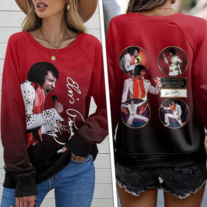 [FAN FAVORITE] NEW CUSTOMIZED ELVIS PRESLEY UNISEX SWEATSHIRT