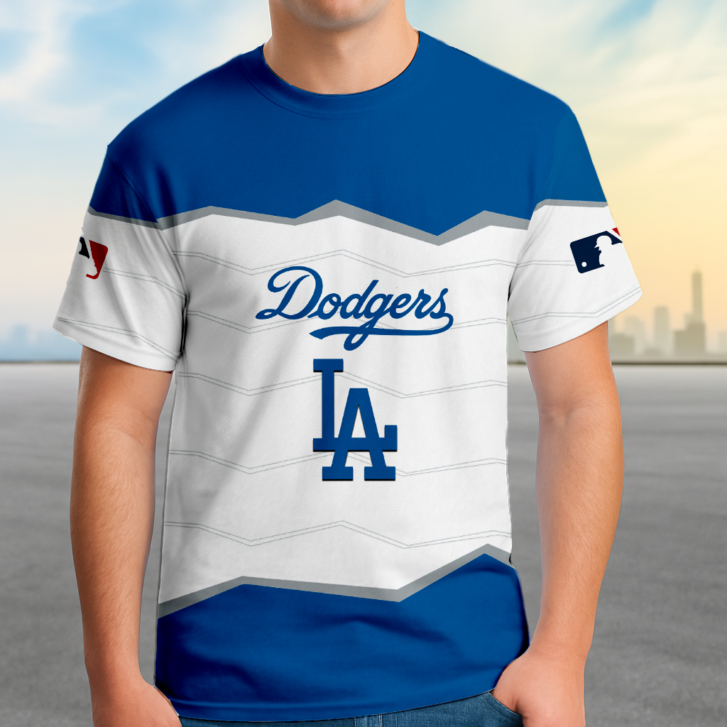 LIMITED EDITION - NEW CUSTOMIZED MLB02 LAD LOS ANGELES DODGERS UNISEX T-SHIRT, SWEASHIRTS, HOODIE & JACKETS