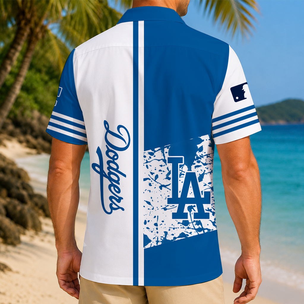 LIMITED EDITION - NEW CUSTOMIZED MLB02 LAD LOS ANGELES DODGERS UNISEX HAWAIIAN SHIRT