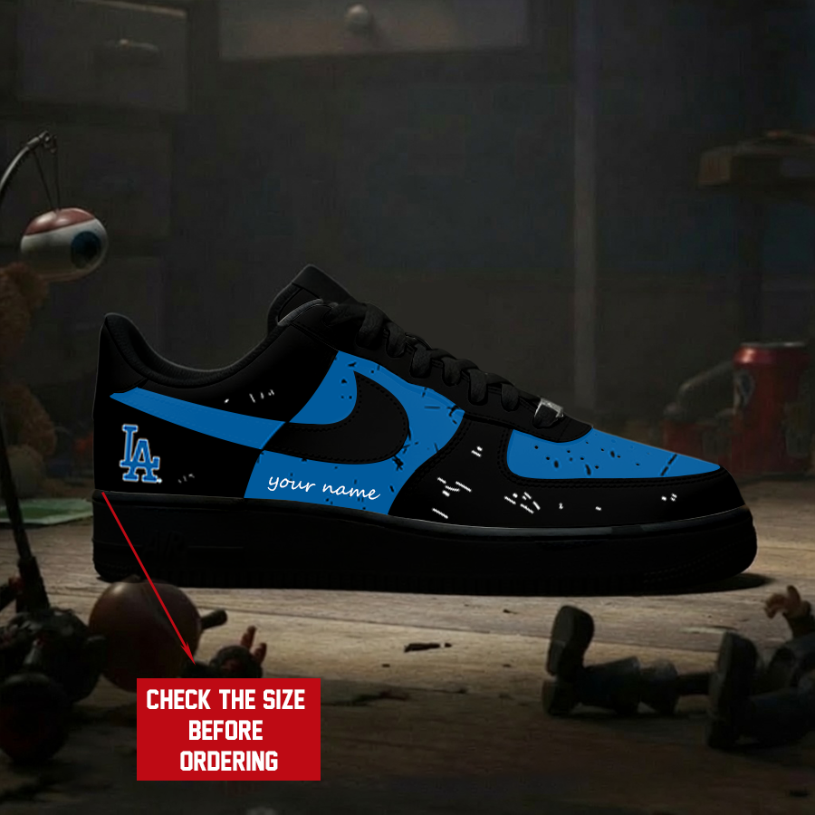 [FLASH SALE] NEW CUSTOMIZED MLB02 LAD LOS ANGELES DODGERS AF1 SHOES