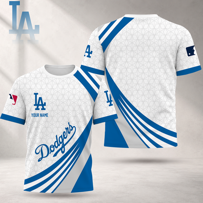 LIMITED EDITION - NEW CUSTOMIZED MLB02 LAD LOS ANGELES DODGERS T-SHIRT, POLO SHIRT, ZIP POLO SHIRT, SWEATSHIRT, HOODIE & ZIP HOODIE