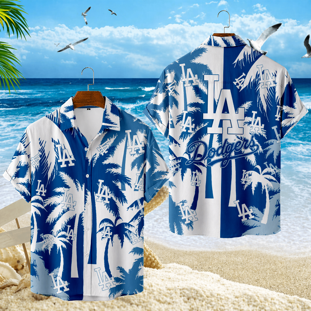 LIMITED EDITION - NEW CUSTOMIZED MLB02 LAD LOS ANGELES DODGERS UNISEX HAWAIIAN SHIRT