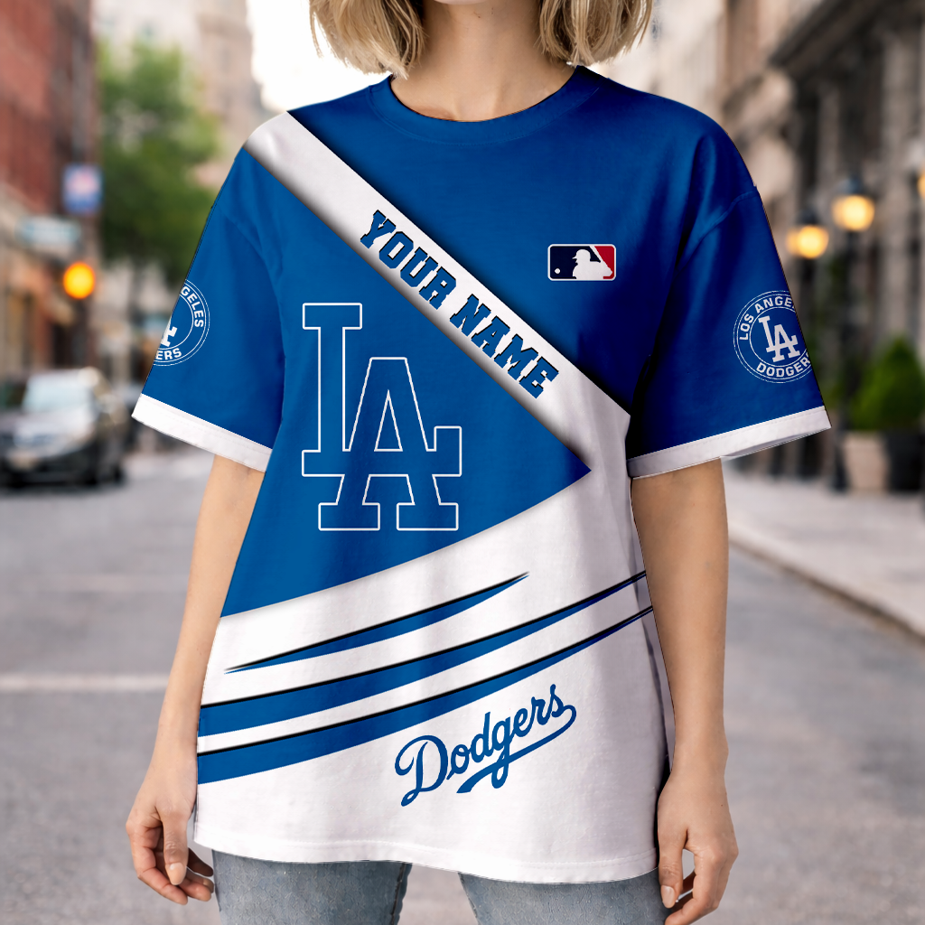 LIMITED EDITION - NEW CUSTOMIZED MLB02 LAD LOS ANGELES DODGERS UNISEX T-SHIRT, POLO, HOODIE & JACKETS