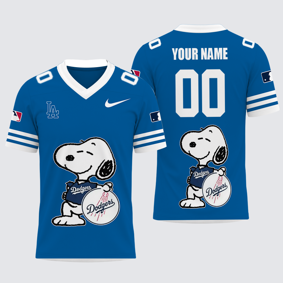 [FLASH SALE] NEW CUSTOMIZED MLB02 LAD LOS ANGELES DODGERS FOOTBALL JERSEY