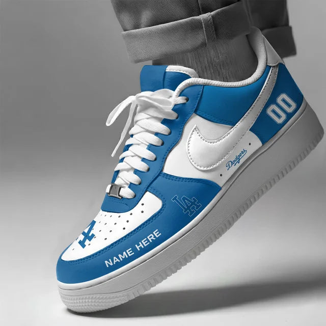 [FLASH SALE] NEW CUSTOMIZED MLB02 LAD LOS ANGELES DODGERS AF1 SHOES