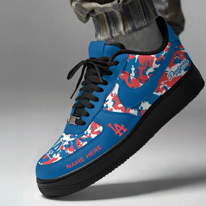 [FLASH SALE] NEW CUSTOMIZED MLB02 LAD LOS ANGELES DODGERS AF1 SHOES