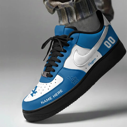 [FLASH SALE] NEW CUSTOMIZED MLB02 LAD LOS ANGELES DODGERS AF1 SHOES