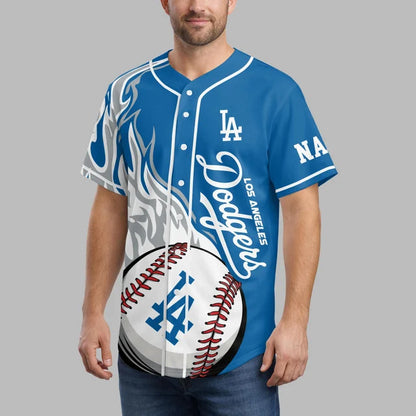 [FLASH SALE] NEW CUSTOMIZED MLB02 LAD LOS ANGELES DODGERS BASEBALL JERSEY