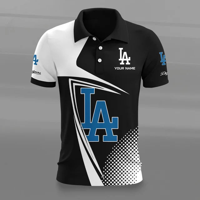[FLASH SALE] NEW CUSTOMIZED MLB02 LAD LOS ANGELES DODGERS POLO SHIRT