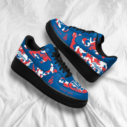 [FLASH SALE] NEW CUSTOMIZED MLB02 LAD LOS ANGELES DODGERS AF1 SHOES