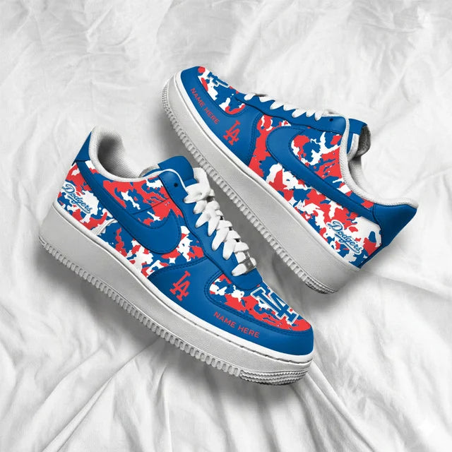[FLASH SALE] NEW CUSTOMIZED MLB02 LAD LOS ANGELES DODGERS AF1 SHOES