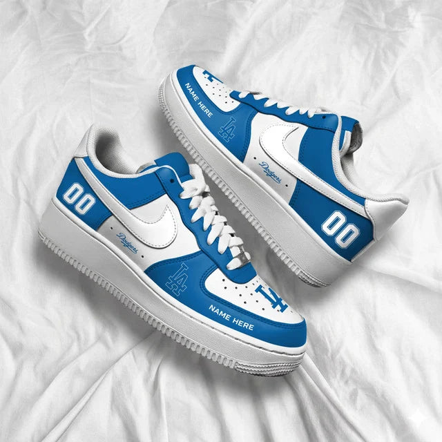 [FLASH SALE] NEW CUSTOMIZED MLB02 LAD LOS ANGELES DODGERS AF1 SHOES