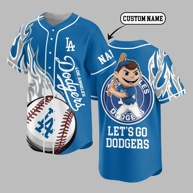 [FLASH SALE] NEW CUSTOMIZED MLB02 LAD LOS ANGELES DODGERS BASEBALL JERSEY