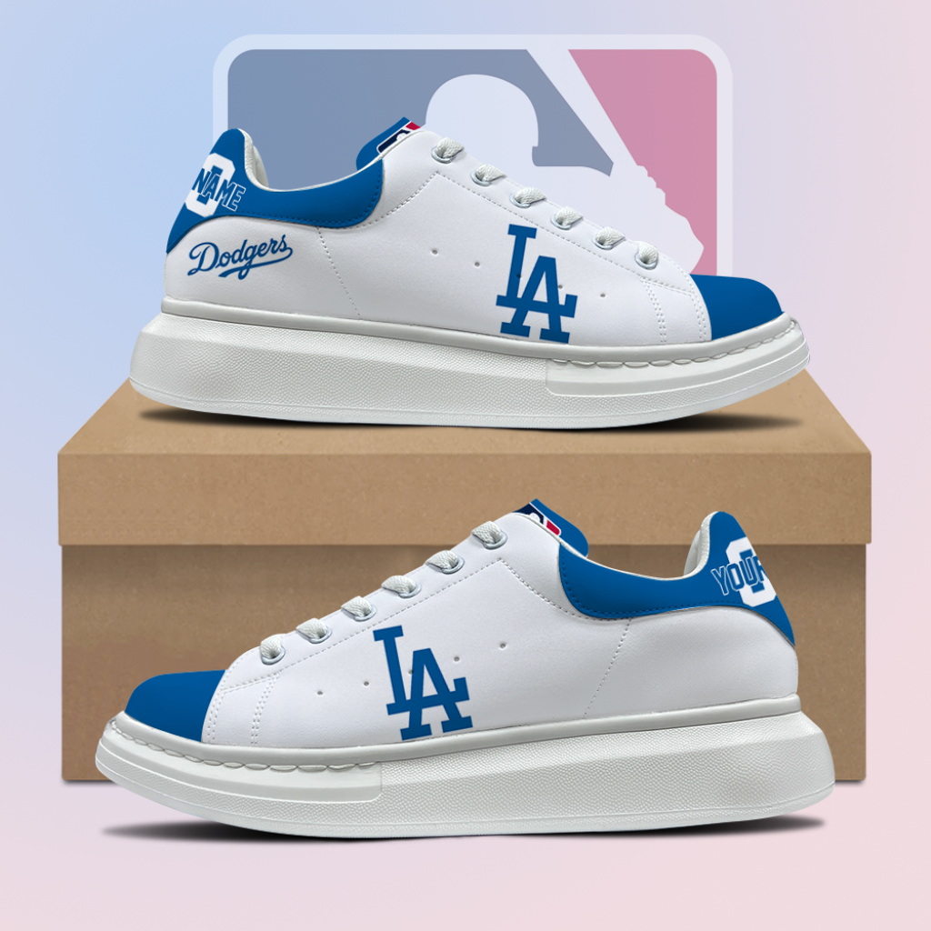 [FLASH SALE] NEW CUSTOMIZED MLB02 LAD LOS ANGELES DODGERS MCQUEEN SHOES