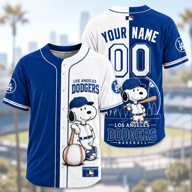[FLASH SALE] NEW CUSTOMIZED MLB02 LAD LOS ANGELES DODGERS BASEBALL JERSEY
